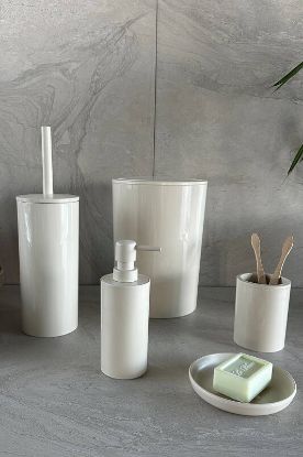 Picture of PRIMANOVA FLORES Beige Bathroom Set 5 pcs SAS17/09