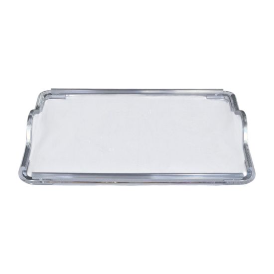 Picture of Schnieder  Tray 1510  S.S.+PLEXI GLASS/ 42.5 x 27.6 cm