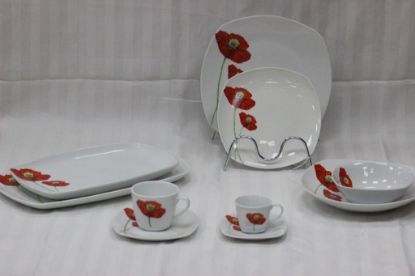 Picture of Porcelain Square Cake  Plate 764/ 8"