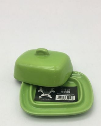 Picture of Porcelain Cheese dish 5213 Green