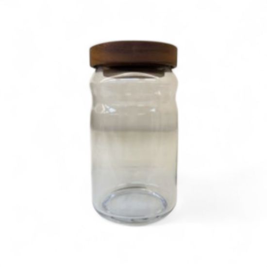 Picture of Large Handy Glass Canister with lid 
