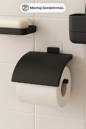 Picture of Primanova MOLIETTE toilet paper holder Grey 12407