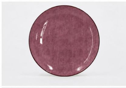 Picture of Dinner Burgundy  Plate 175/ 27 cm