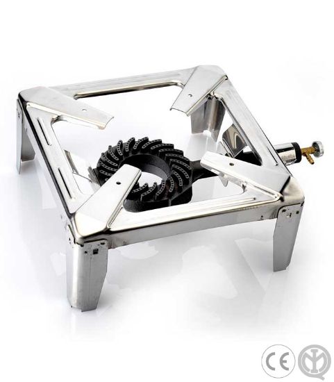 Picture of Stove Burner Stainless Steel 650 "Mini Drago" 30x30x13cm