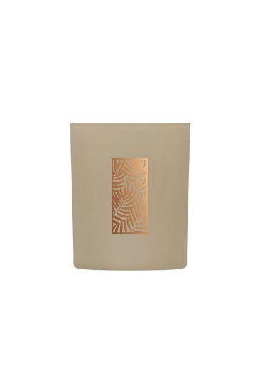 Picture of Glass Candle Peonylone R150 - Beige