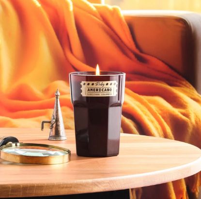 Picture of Glass Candle Lab Coffee R265 - Dark Brown