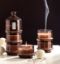Picture of Glass Candle Apple&Cinnamon MIXAURAS2 - Brown