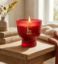 Picture of Glass Candle AppR140 Green,Red,White     