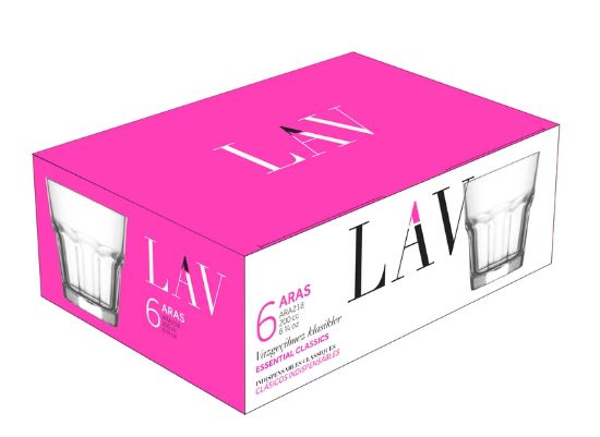 Picture of LAV Tumbler Aras 233/ 6 Pieces