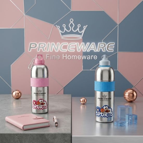 Picture of Princeware Steel Water Bottle 7270/600 ML